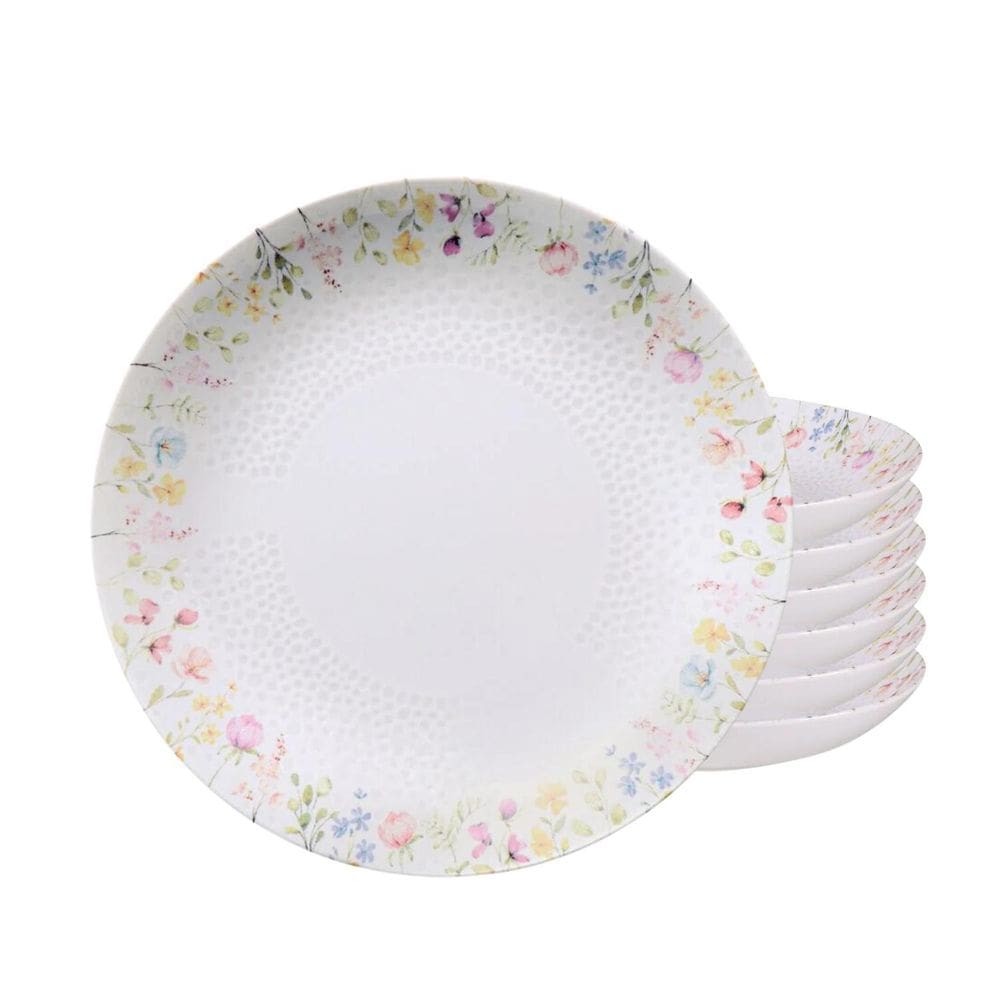 Jogo De Pratos Fundo 22Cm 6 Pcs Porcelana Artemis Tramontina