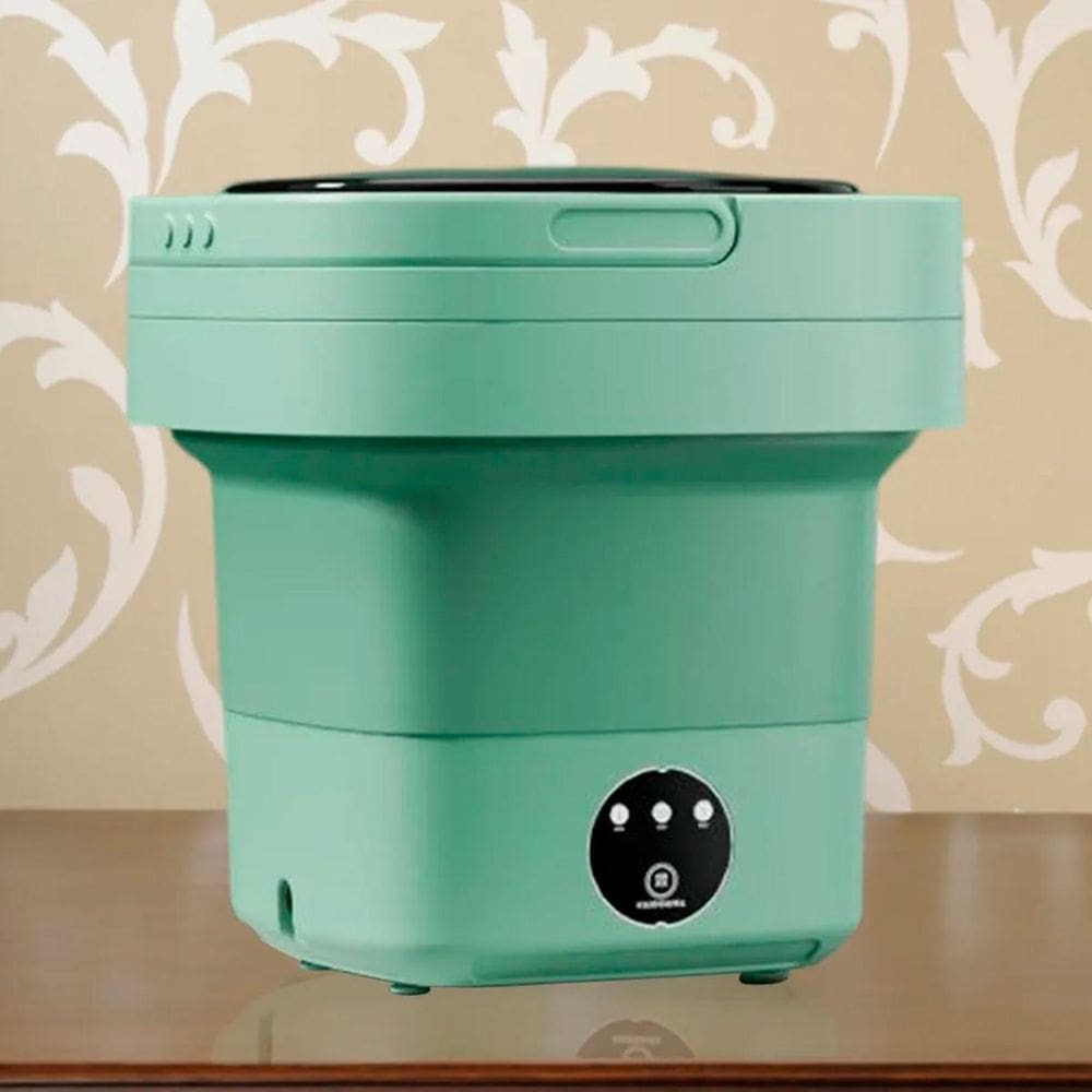 Mini Máquina De Lavar Ultrassônica Portátil Para Roupas Delicadas