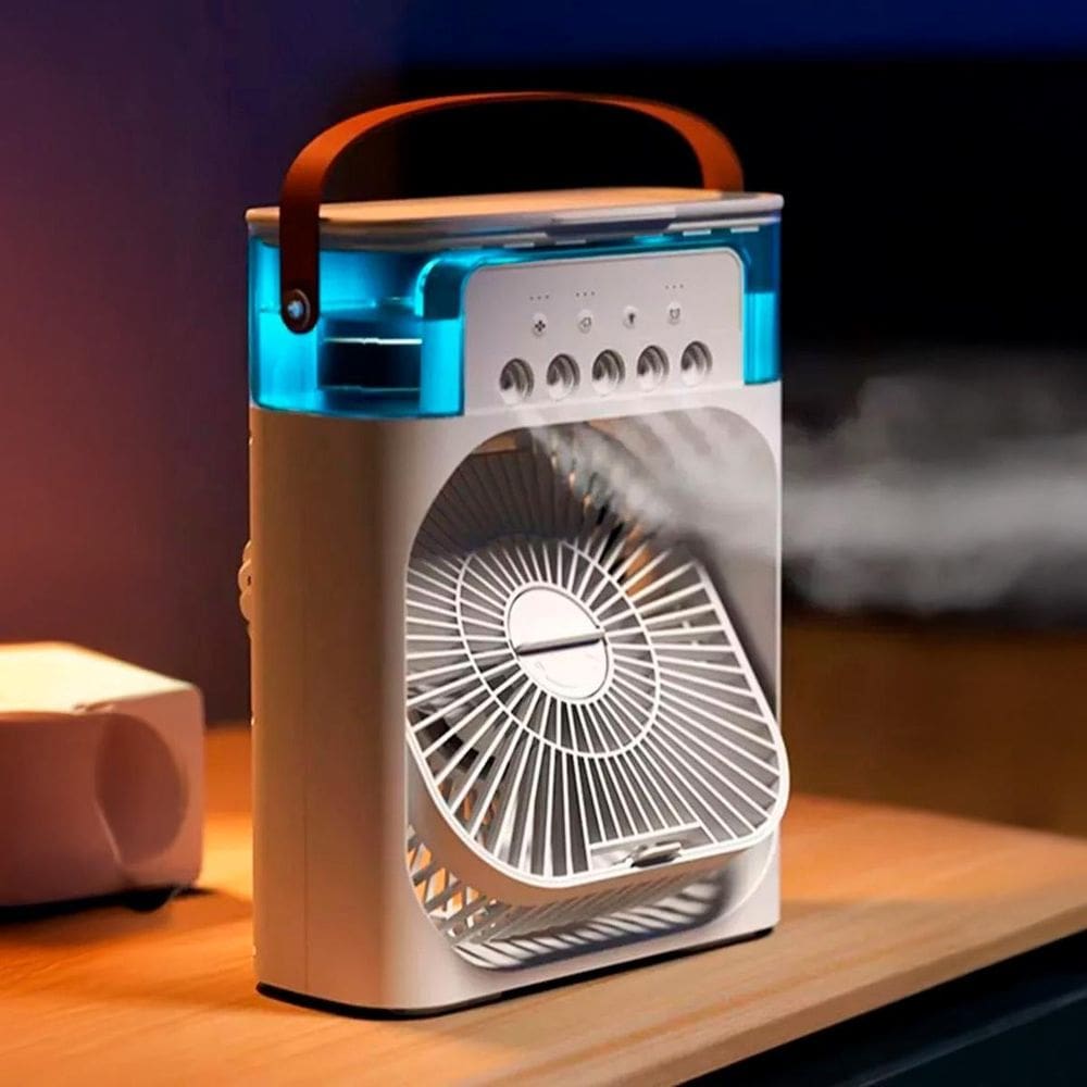 Mini Ventilador Portátil Usb Silencioso Reduzir O Ar Seco