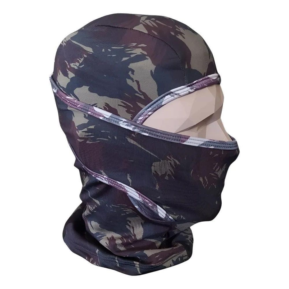 Touca Balaclava Ninja Proteção Térmica Uv50+ Tecido Camufla