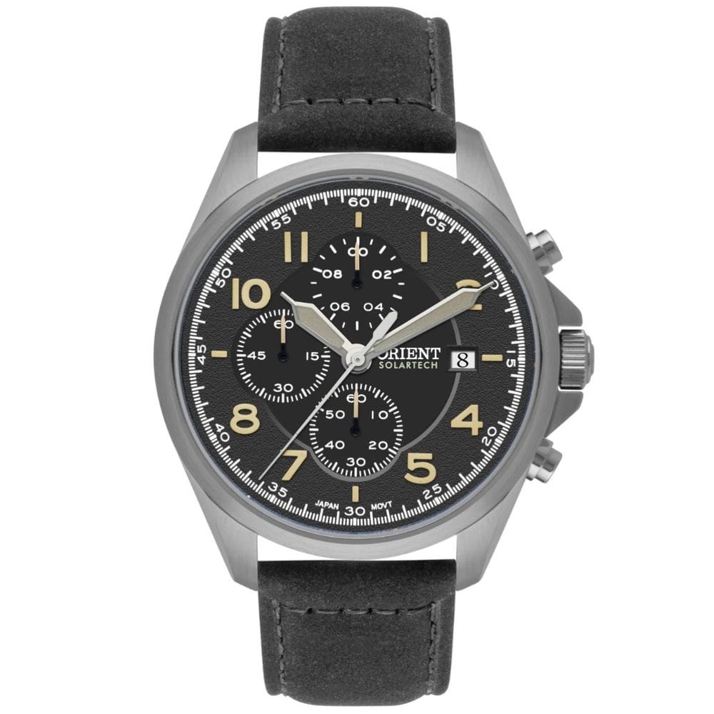 Relógio Orient Masculino Solatech Elite Preto Mbscc071 P2px