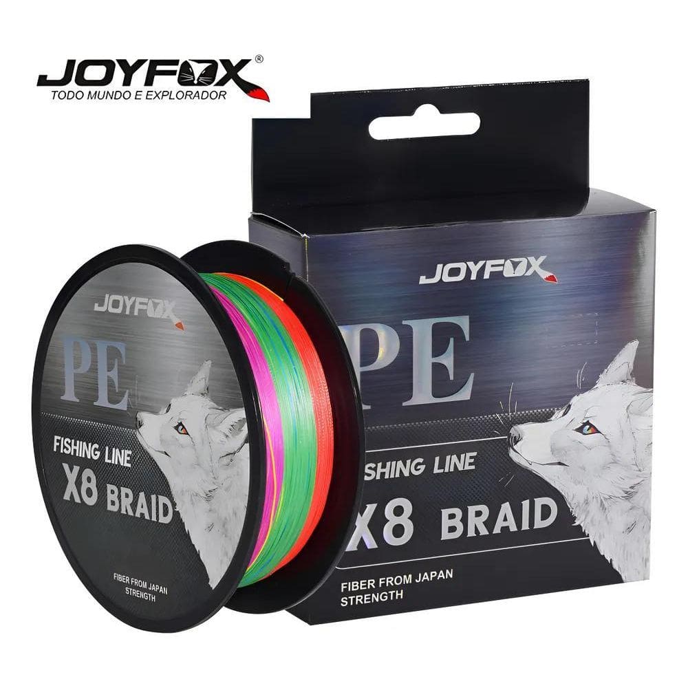 Linha De Pesca Multifilamento 8 Fio 300M Carretel Joyfox 8X
