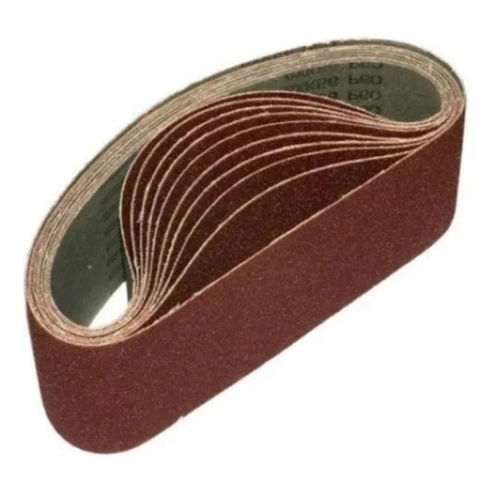 Cinta De Lixa 610X100 Para Makita 9400G Kit 3 Peças Madei 40