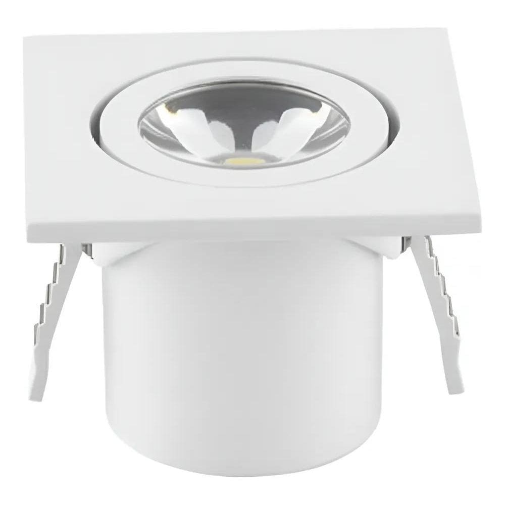 Spot Iluminação Móveis De Embutir Min Preto 110V/220V  Bivol