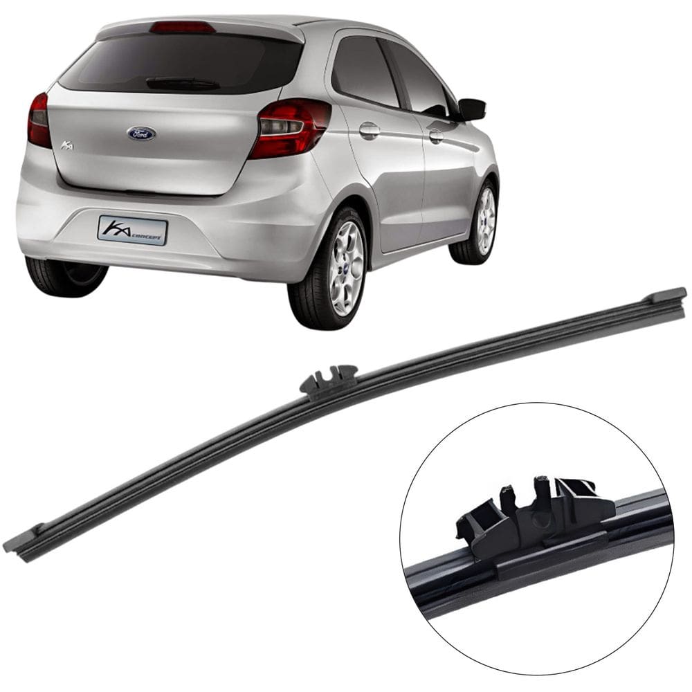 Palheta Traseira Ka Hatch 2014 a 2021 Limpador do Vidro Traseiro de Silicone