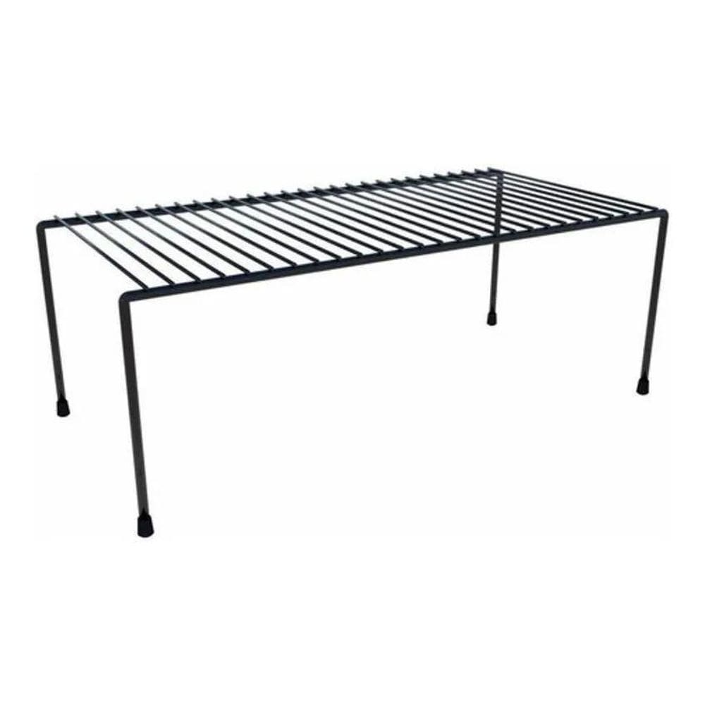 3X Organizador De Armário Elegance Preto - Prático Para Cozi