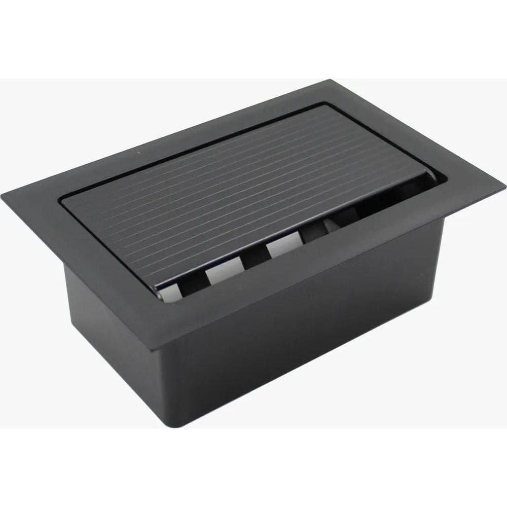 Caixa De Tomada Embutir Mesa Escritório 4 Tomadas Qtmov