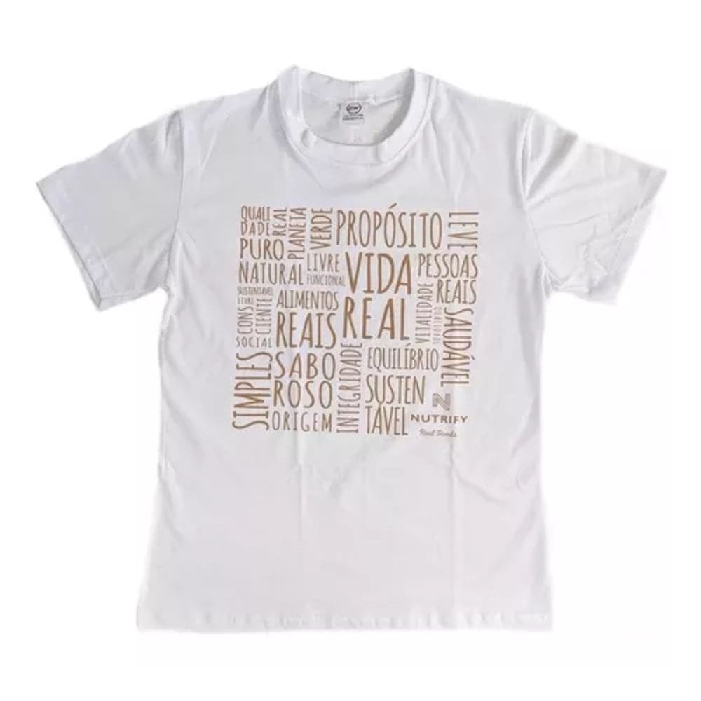 Camiseta Nutrify Algodão Fem P - Nutrify
