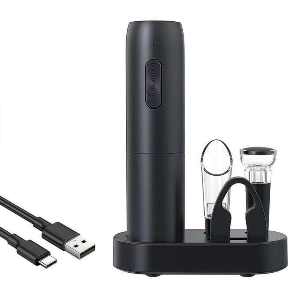 Saca Rolhas Abridor De Vinho Automático Elétrico