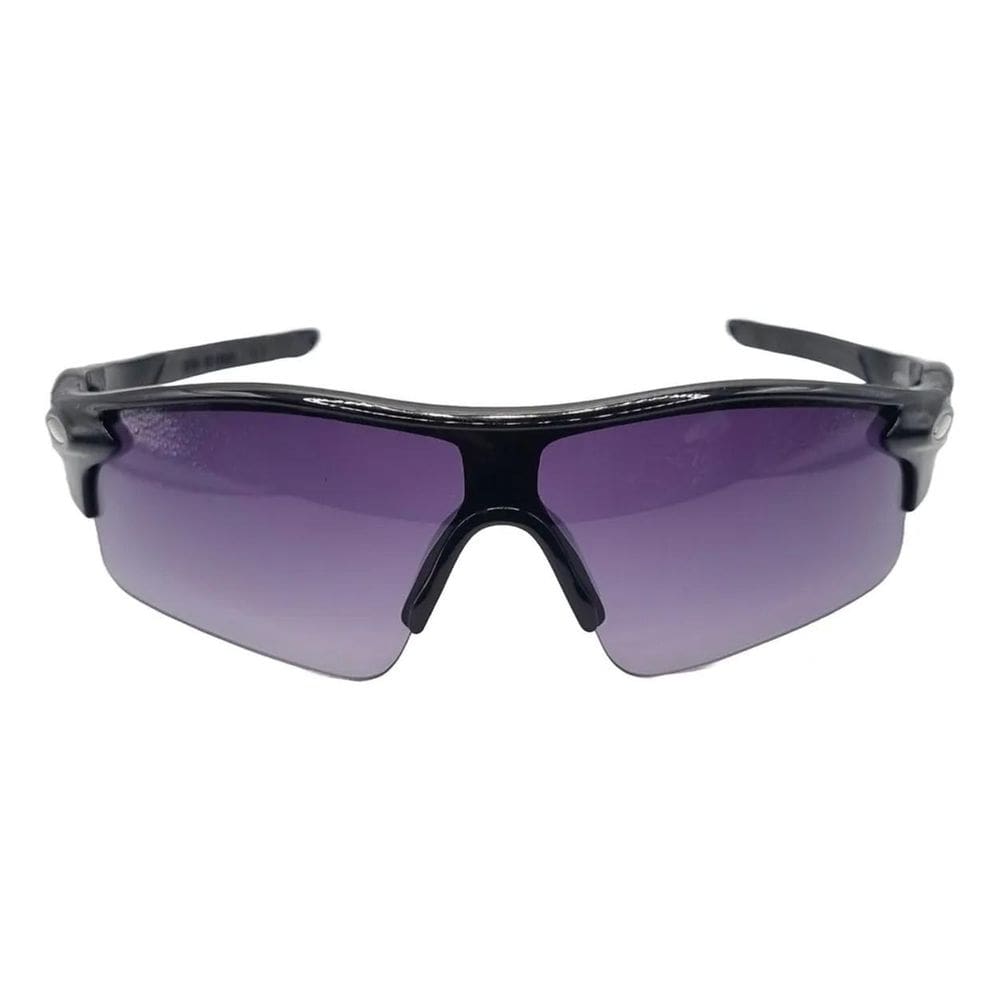 Óculos Esportivo Sol Bike Ciclismo Cor Preto Com Lente Preta