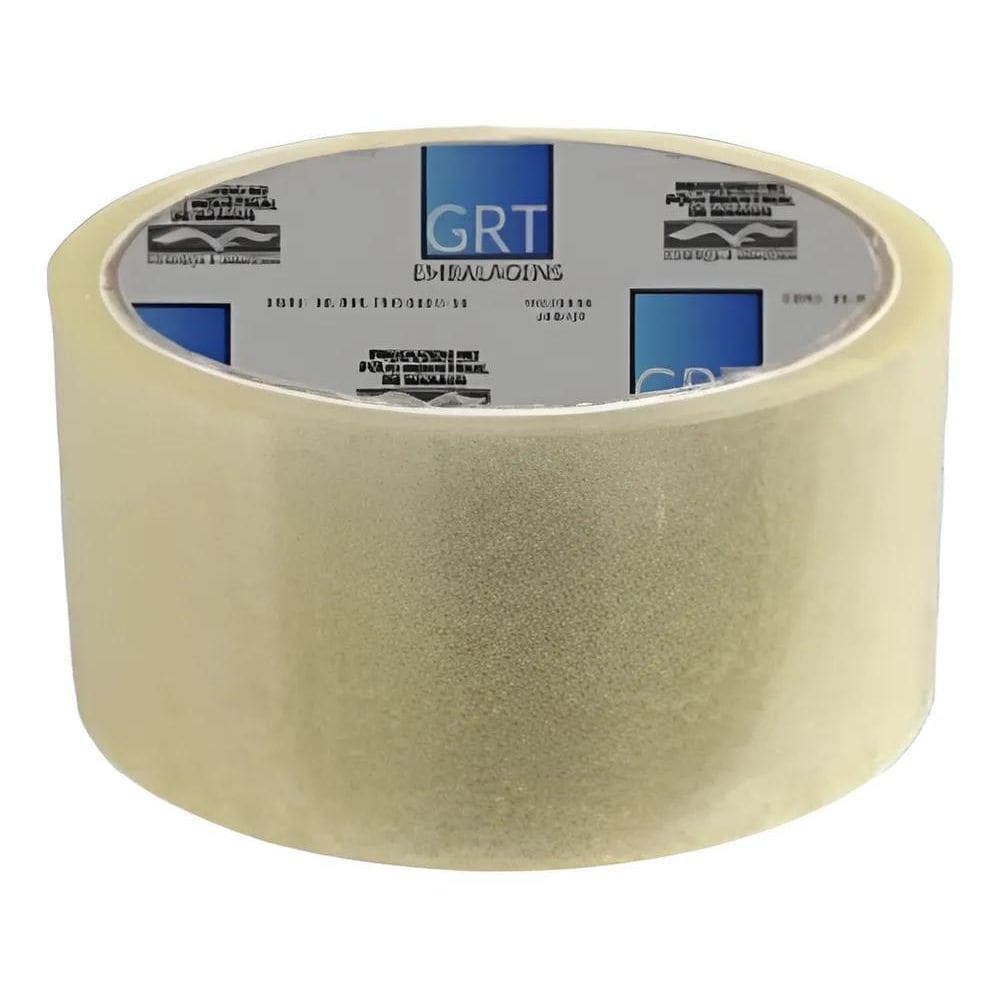 Kit 5 Fita Adesiva Transparente Grossa/Larga 48Mm X 40M