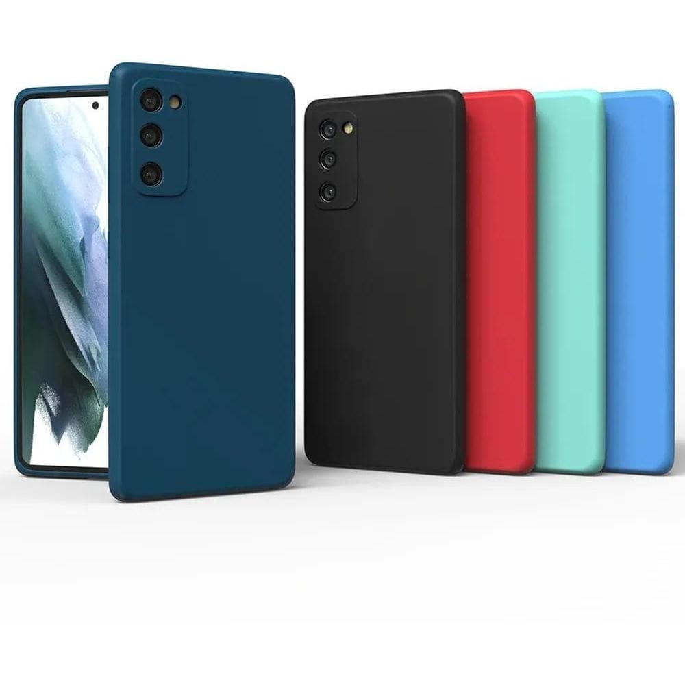 Capa Capinha Para Samsung Galaxy S20 Fe Silicone Pre Preto