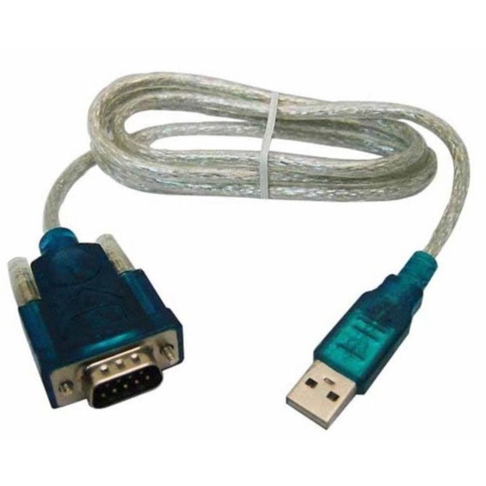 Cabo Adaptador Usb 2.0 Serial Conversor Rs232 Db9 9 Pinos