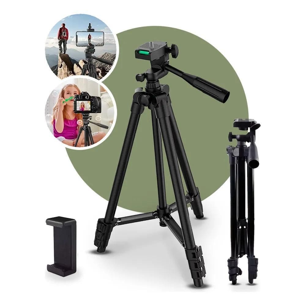 Tripé Câmera Universal Canon 1,30 Mts 130Cm Cab