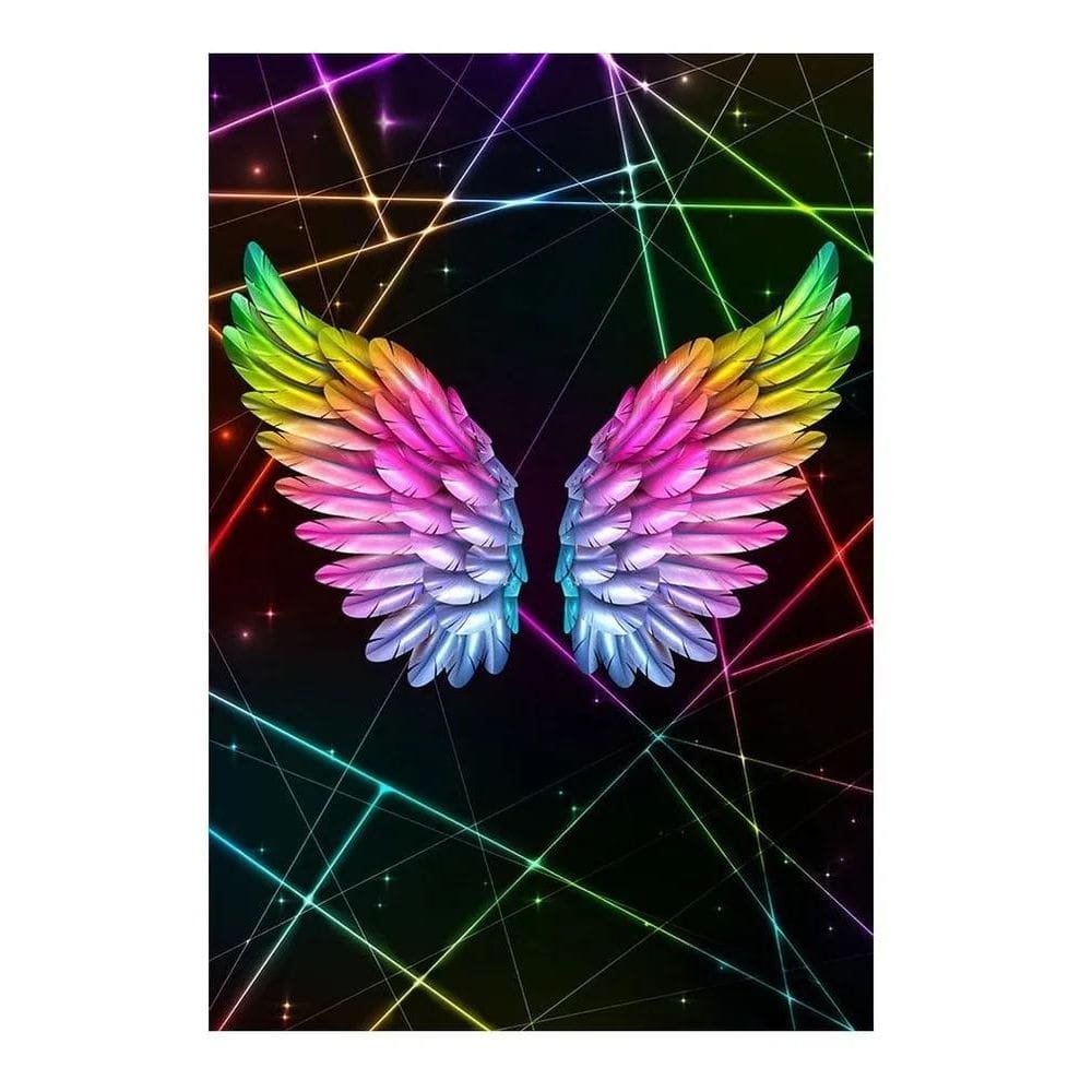 Painel Festa Retangular Vertical Casadinho Em Tecido Neon As