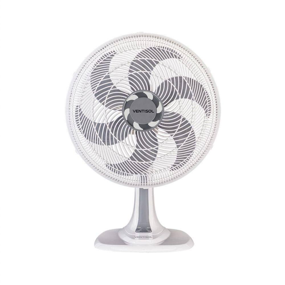 Ventilador De Mesa Turbo 30cm 6 Pás Oscilante 220v Ventisol