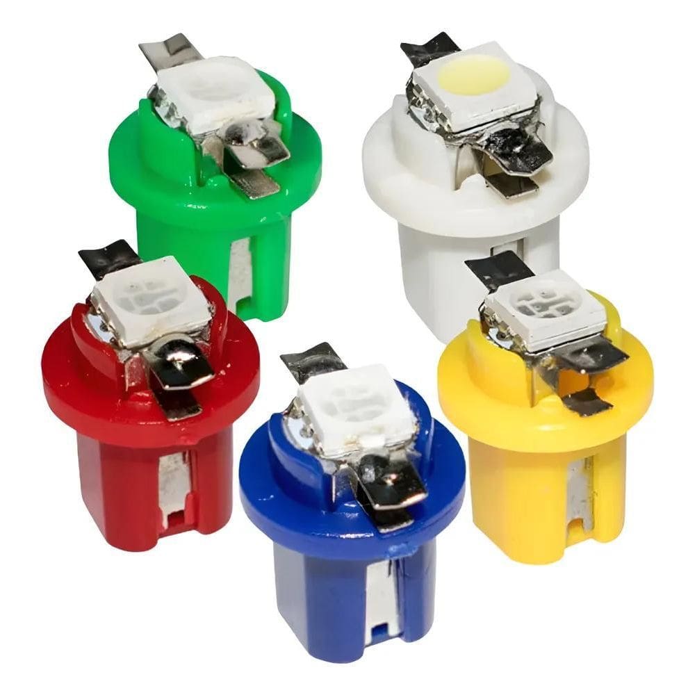 Kit 10 Lampada T5 B8.5 D Painel Led Misturar Cores