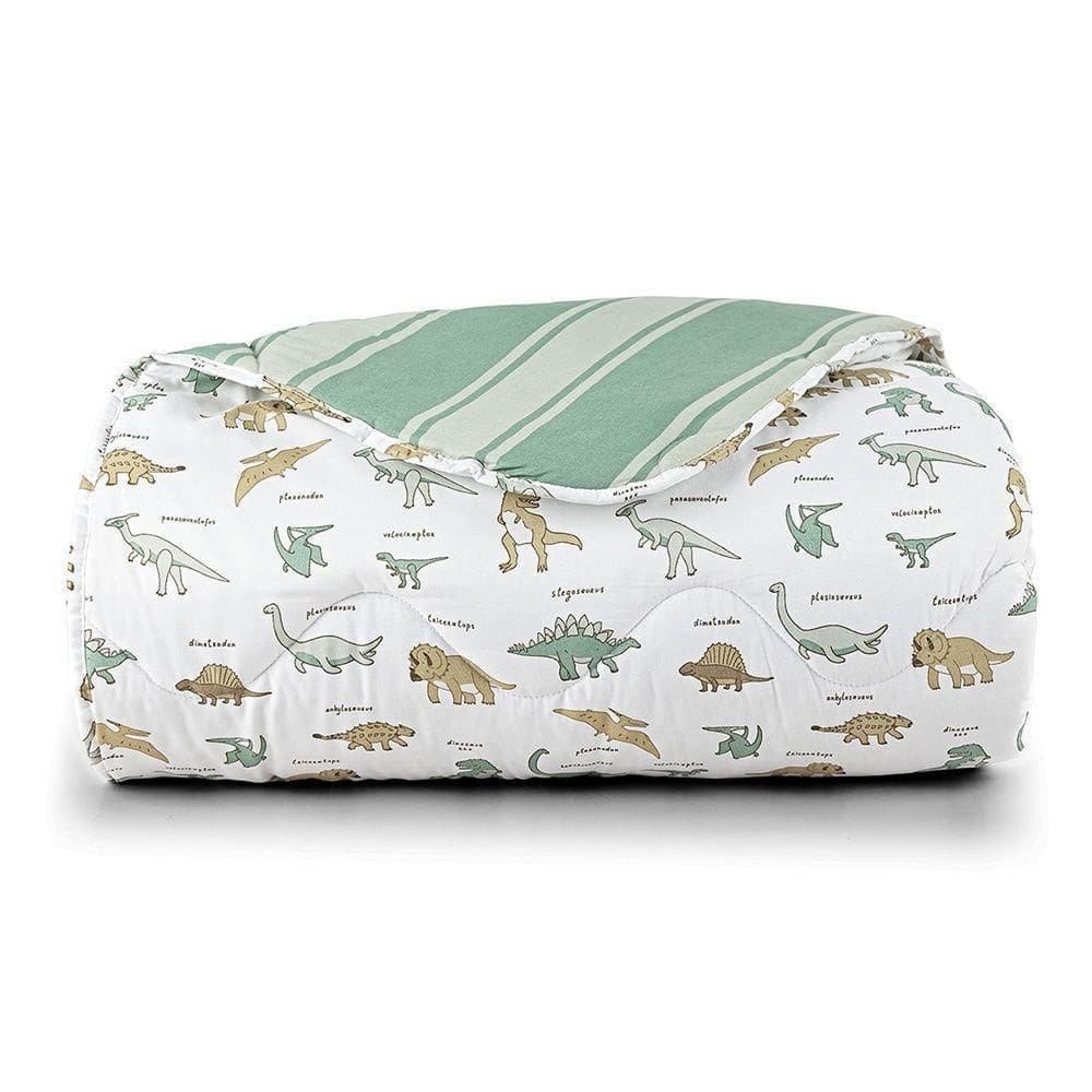 Edredom Tutti Kids 200 Fios Solteiro 01 Peça 100% Poliéster - Dino World