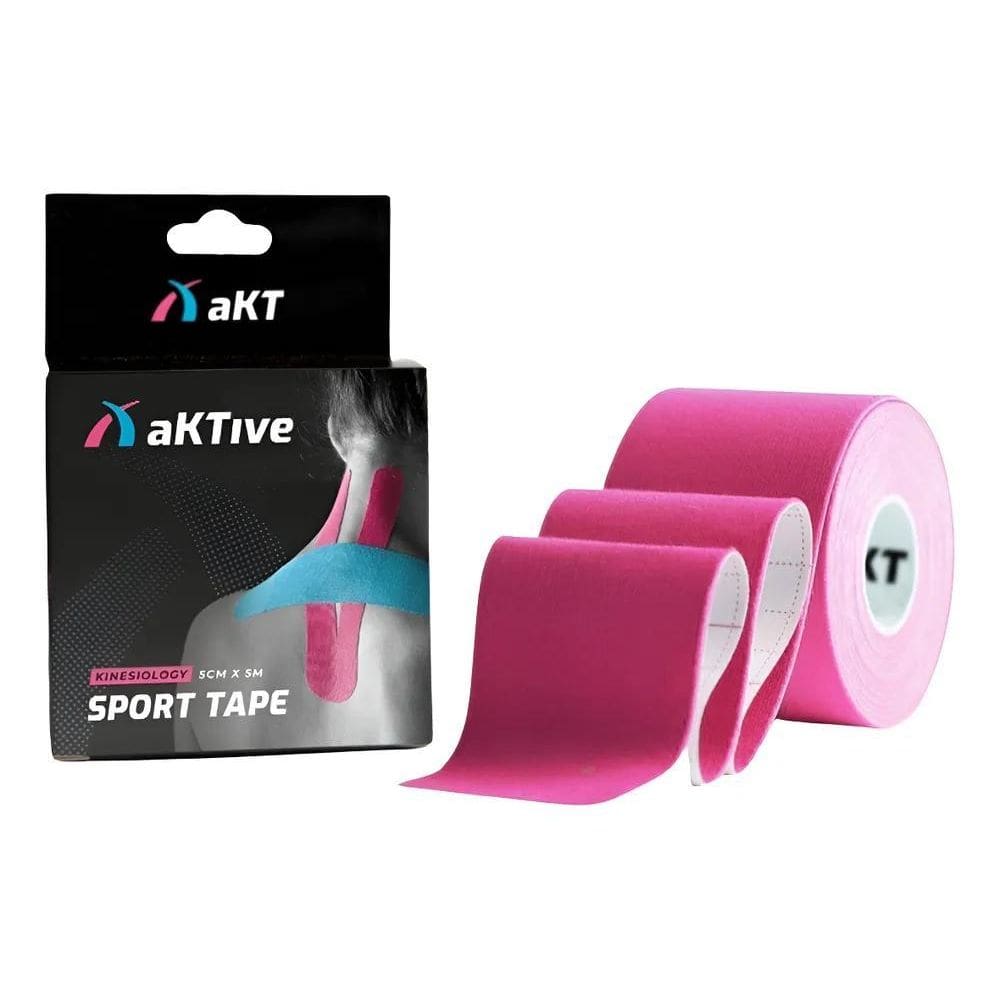 Bandagem Elástica Adesiva Kinésio Tape Orig Rosa-Chiclete