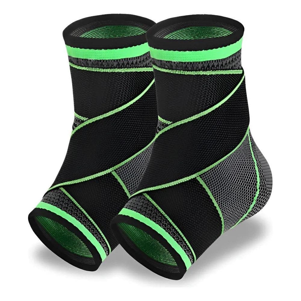 Kit 2 Tornozeleiras De Compressão Ortopédica Estabilizadora