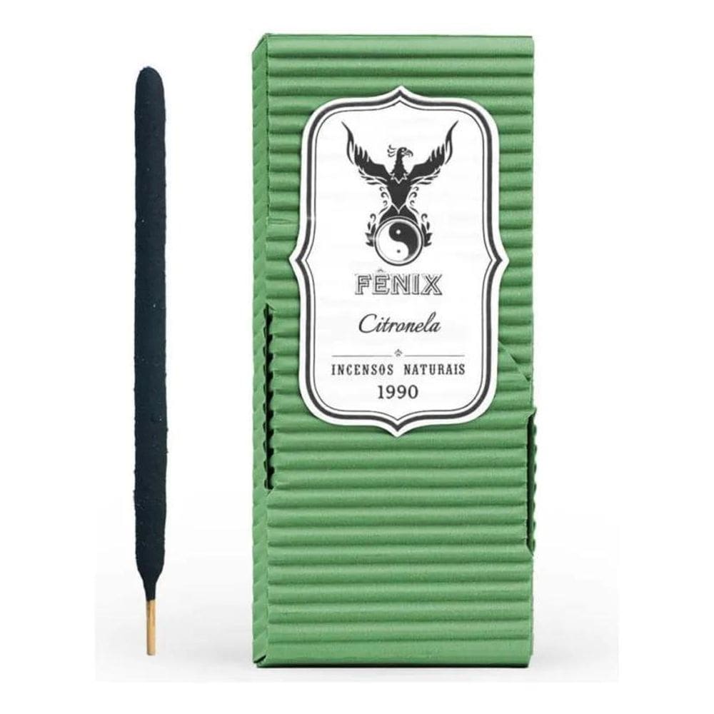 Incenso Natural Fênix Artesanal - Seu Aroma Fragrância Citro