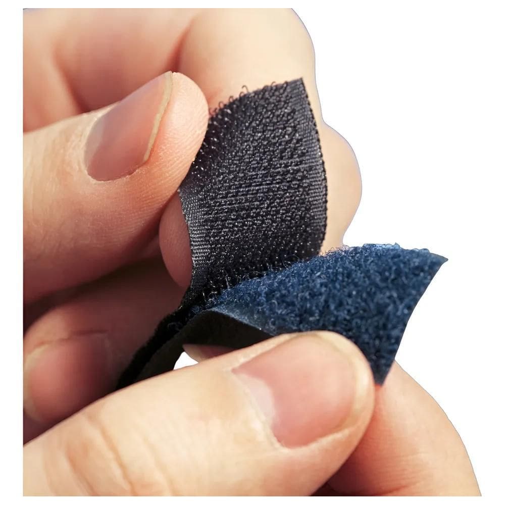 Fita Fecho Adesivo Autocolante Tela Mosquiteira Branco 20Mm