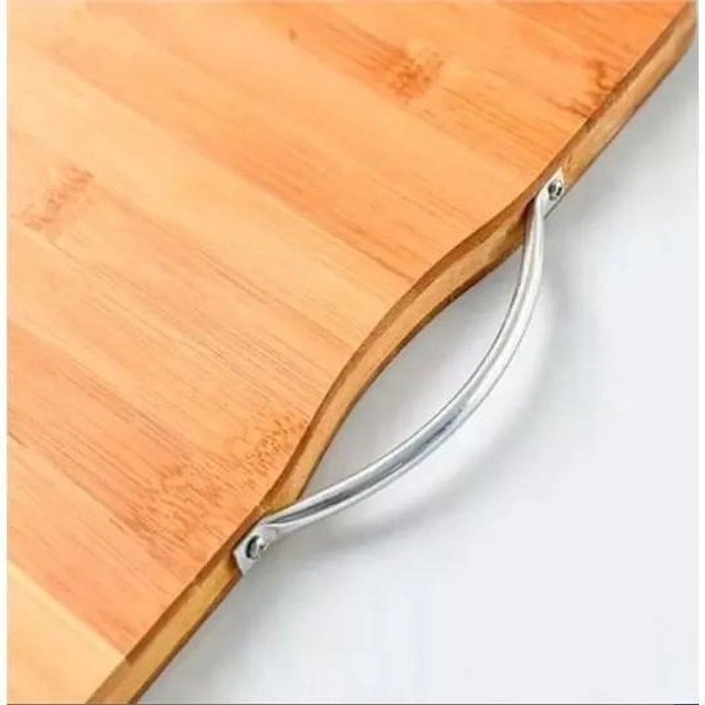 Tabua Corte Cortar Carne Churrasco Legume Fruta Bambu 34X24