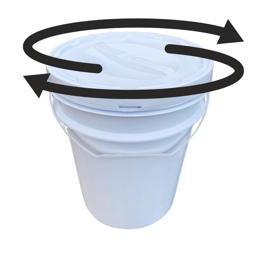 Balde Para Plantar Flores De 20 L E Tampa Rosca