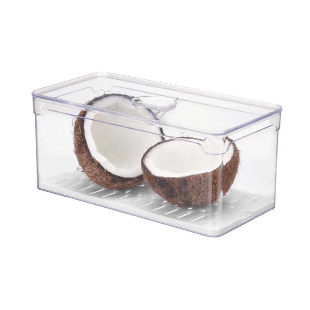 Organizador De Geladeira 5L Com Tampa Escorredor