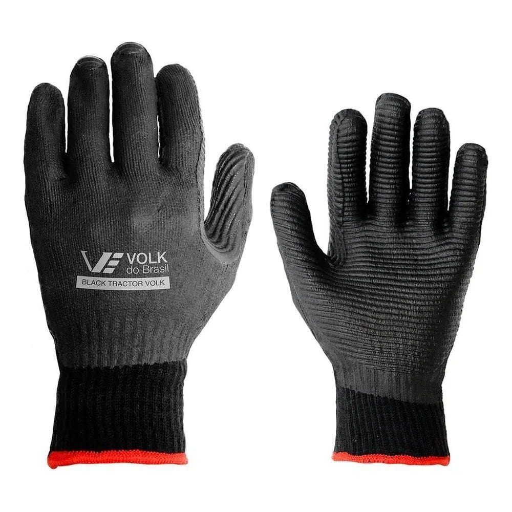 2 Par Luva Anticorte E Alta Temperatura Black Tractor Volk
