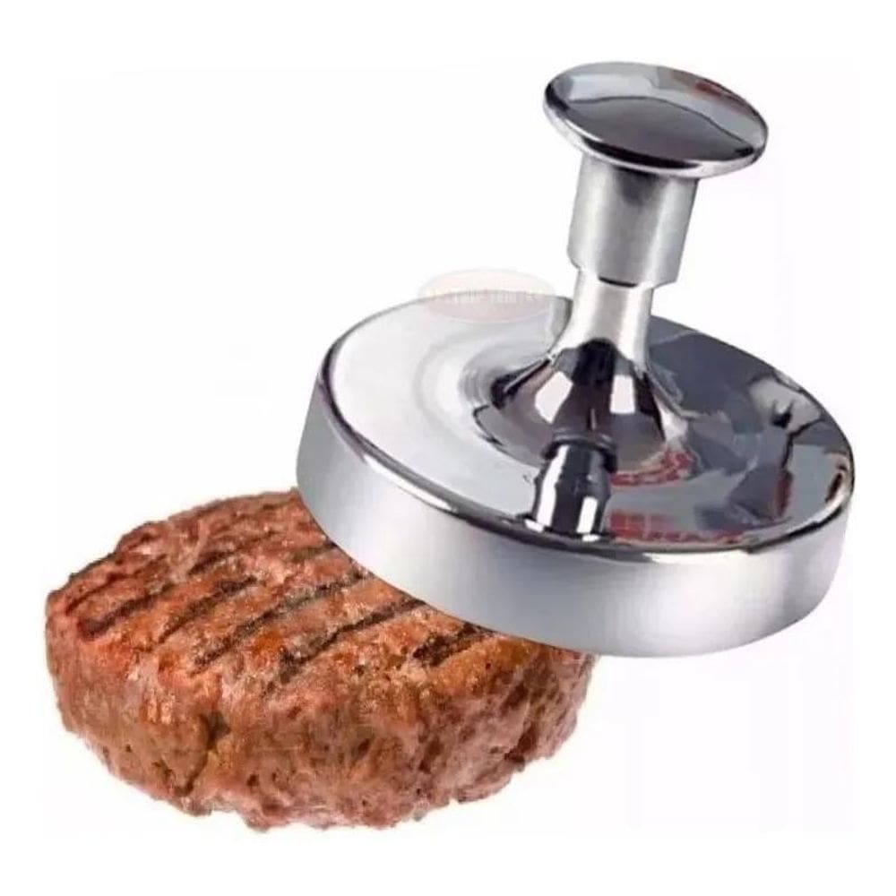 2X Modelador De Hambúrguer Americano 12Cm Alumí