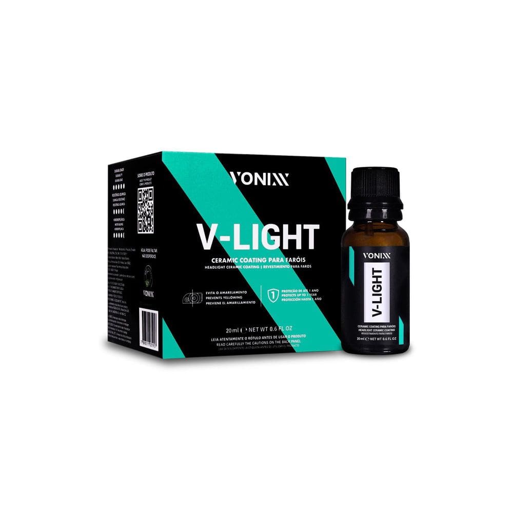 Ceramic Coating Para Faróis V-Light 20Ml Vonixx