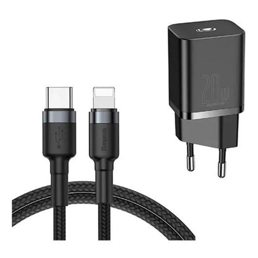 Carregador Usb-C Pd 20W Com Cabo Usb Tipo C 1M Homologação: 50411801993