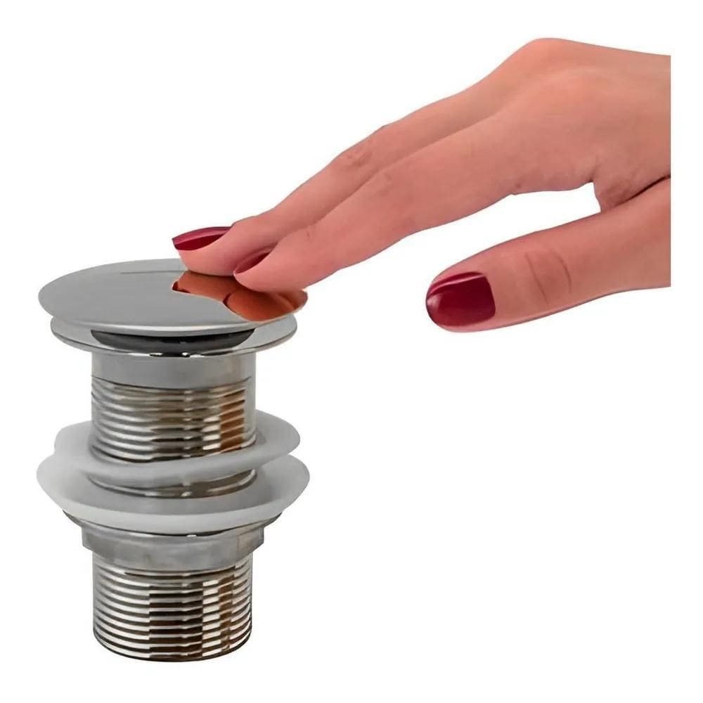 10X Válvulas Inox Click Up Para Cubas