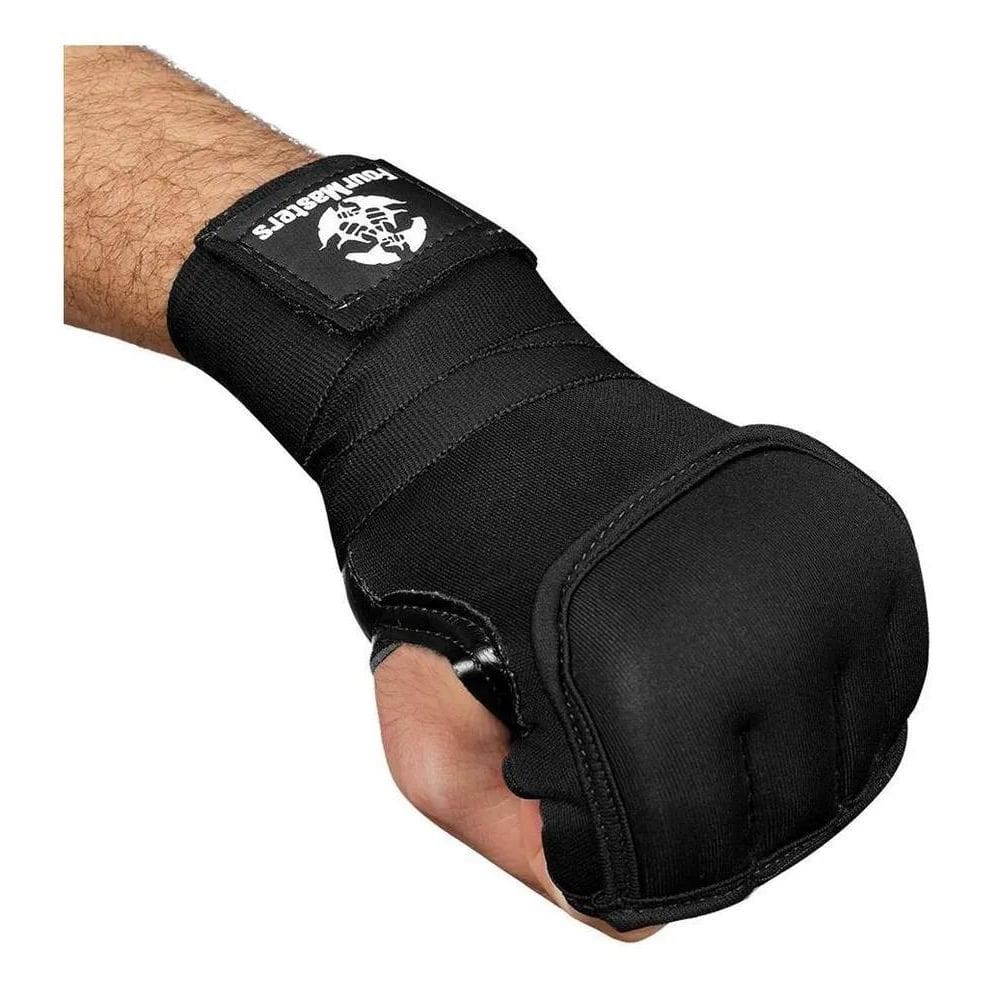 Bandagem Rápida Luva Treino Muaythai Boxe Mma Fou Vermelho