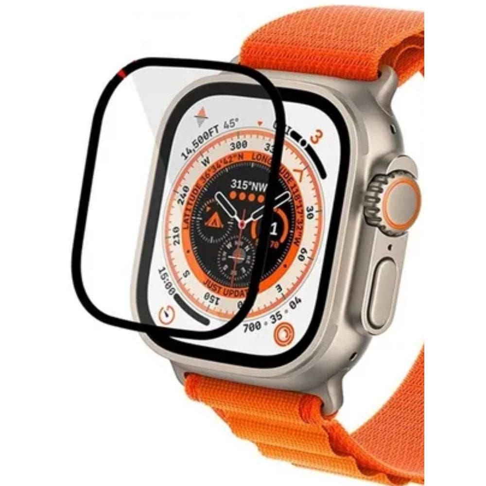 Película Ceramica 9D P/ Relogio Smartwatch Aapple Watch Ultra Serie 3 2 1 - 49mm