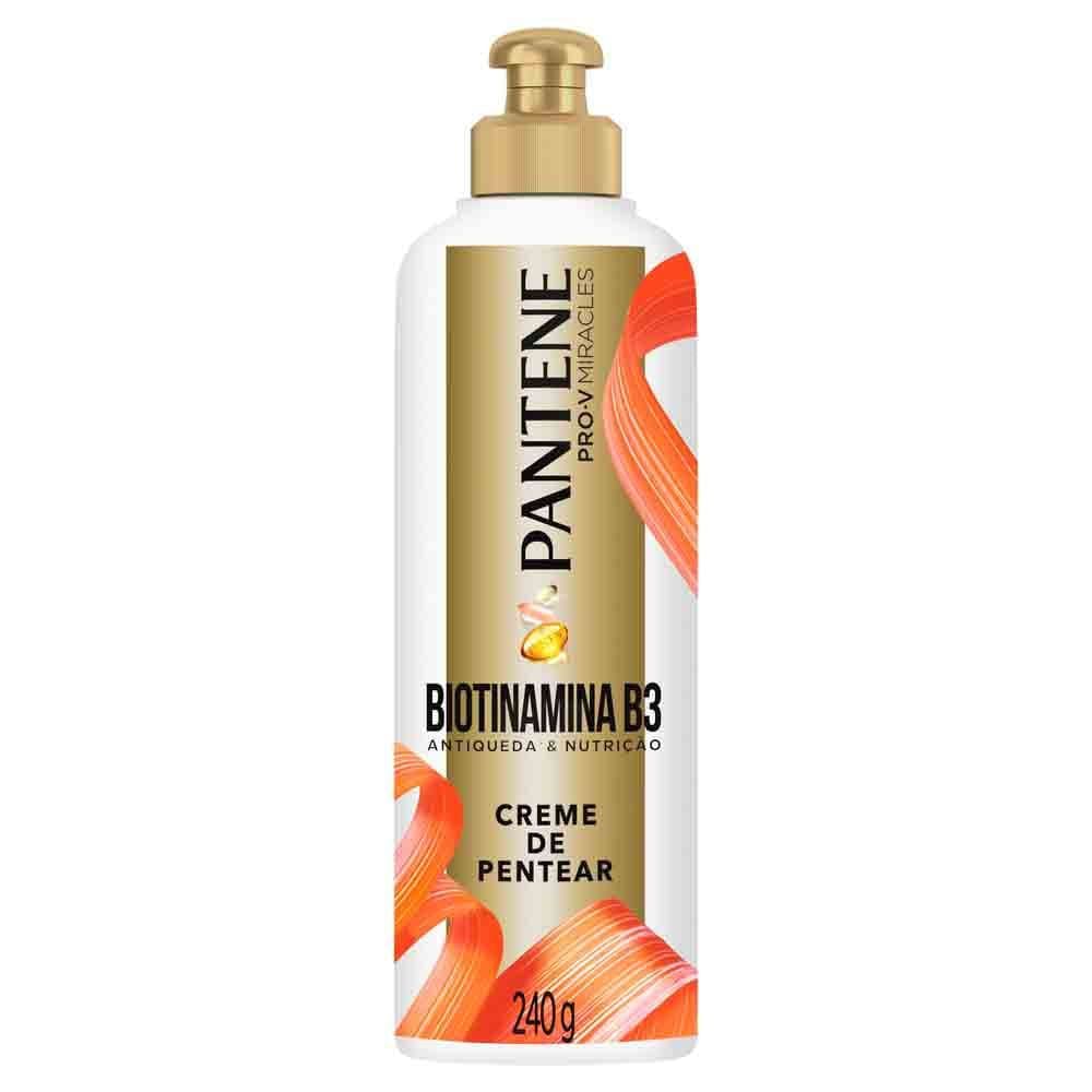 Creme de Pentear Pantene PRO-V Miracles Antiqueda & Nutrição Biotinamina B3 240g