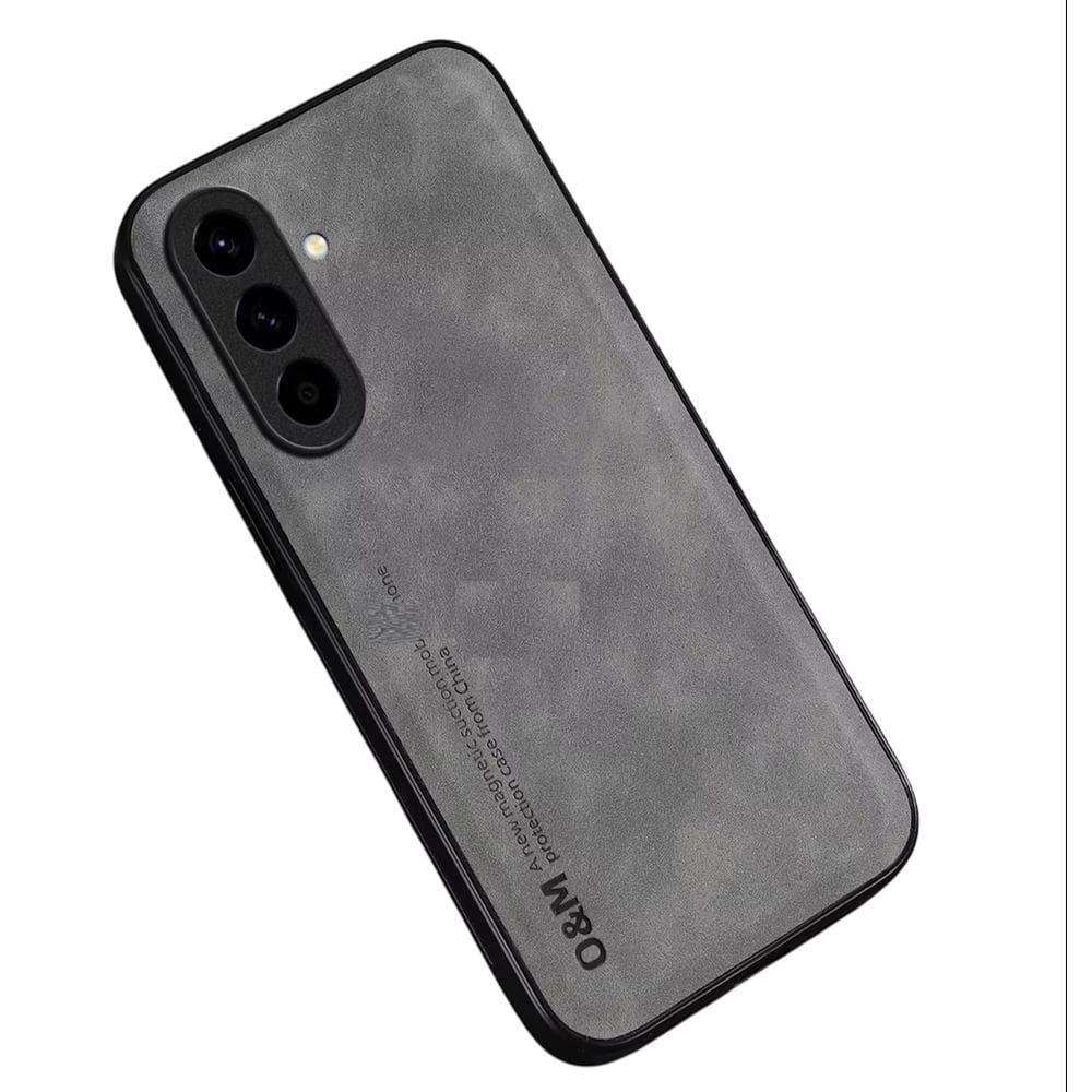 Capinha Luxo Couro Camurça Luxury Para Samsung Galaxy A17