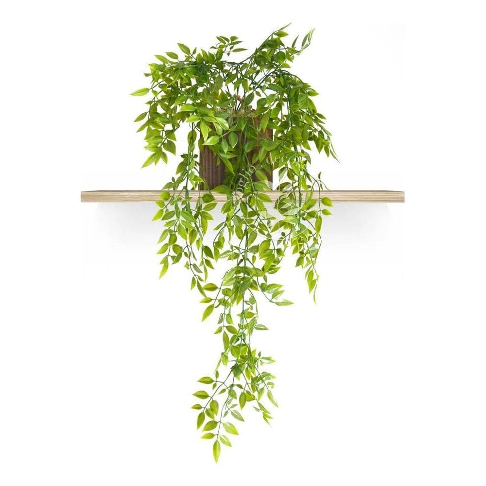 Arranjo Artificial Pendente Folhagem Planta Caída Com Ficus