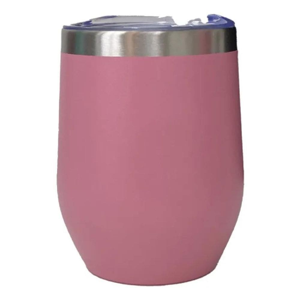 10X Copo Térmico Com Tampa 360Ml Inox Café Chá Chopp Cerveja