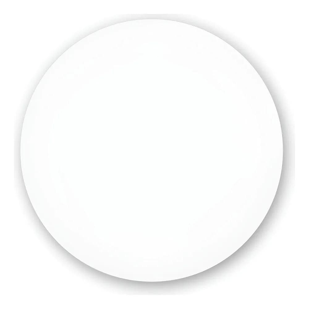 Painel Redondo Sublimado Liso Em Tecido 1,5 Branco