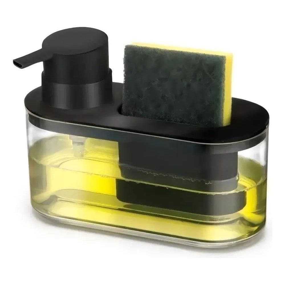 3X Dispenser Detergente Álcool Gel Suporte Esponja Arthi