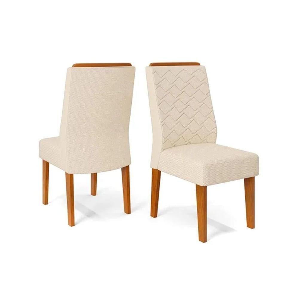 MP - Kit 2 Cadeiras Sala Jantar Lidia 2 Un Fr