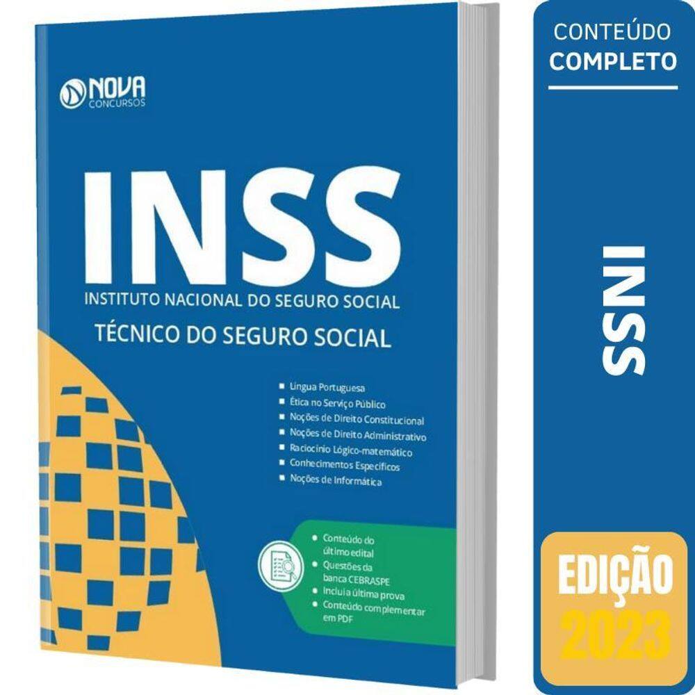 Apostila Inss 2023 - Técnico Do Seguro Social