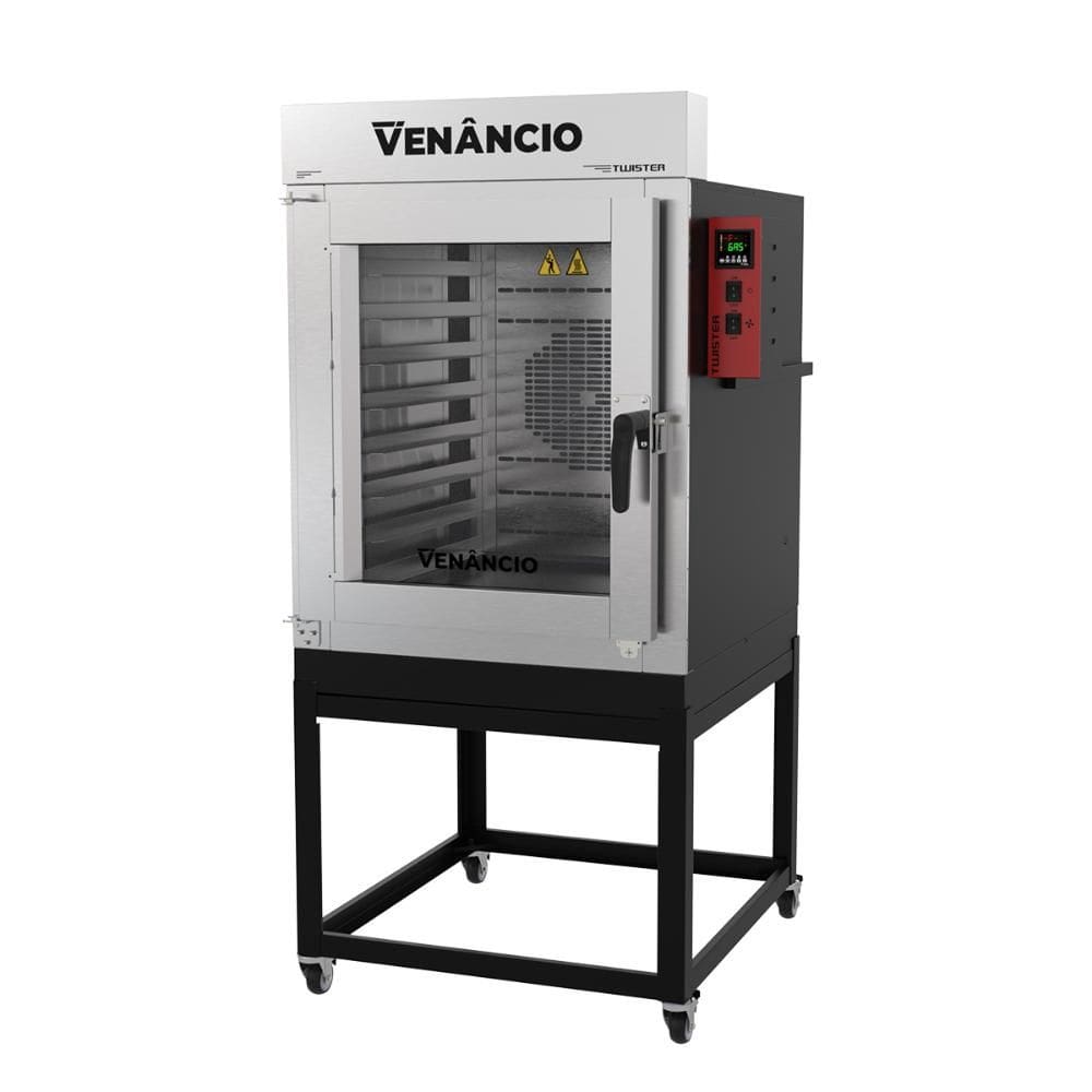 Forno Turbo 8 Esteiras a Gás Twister Ext. Pintado Int. Galvanizado Fvt8g 220v - Venâncio 57402