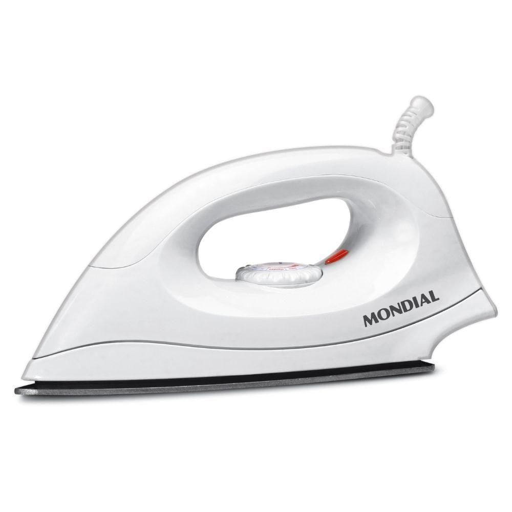 Ferro A Seco Mondial FSN-55 W 6 Temperaturas Branco 110V