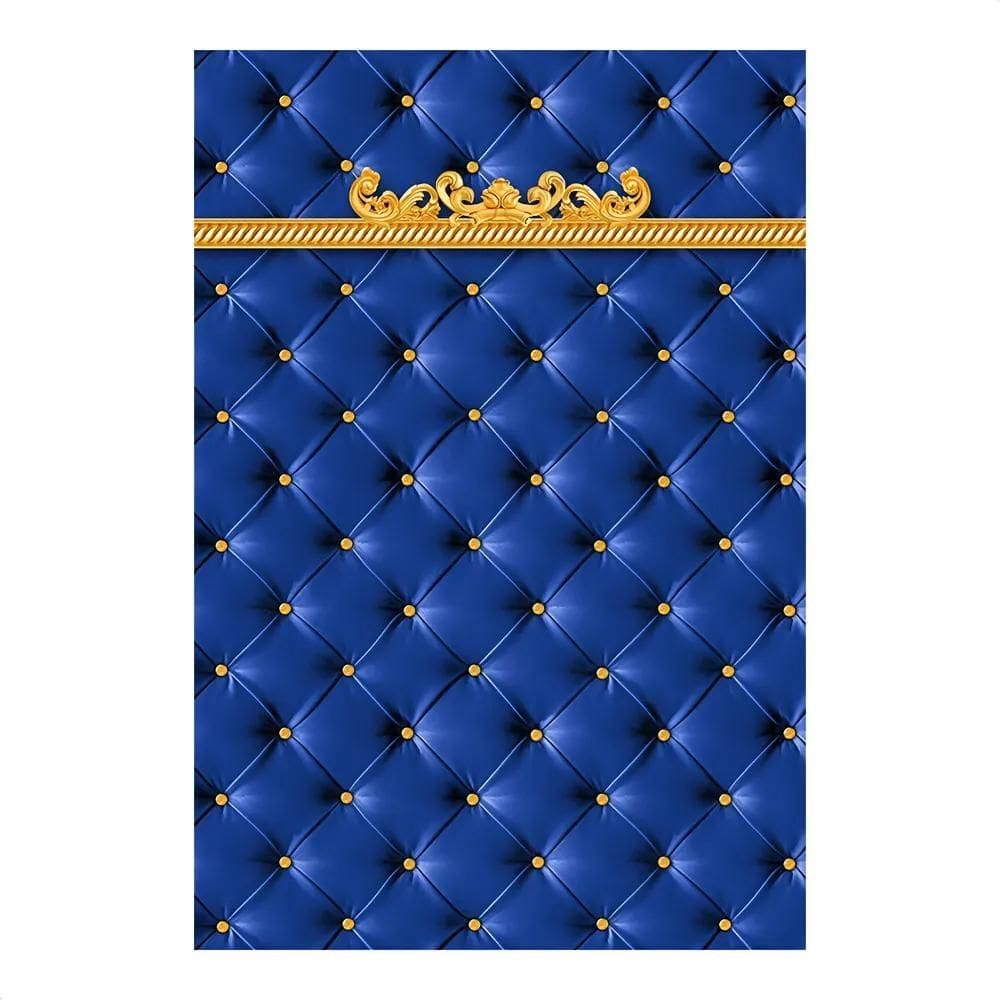 Painel De Festa Retangular Aniversário Subli Realeza Menino