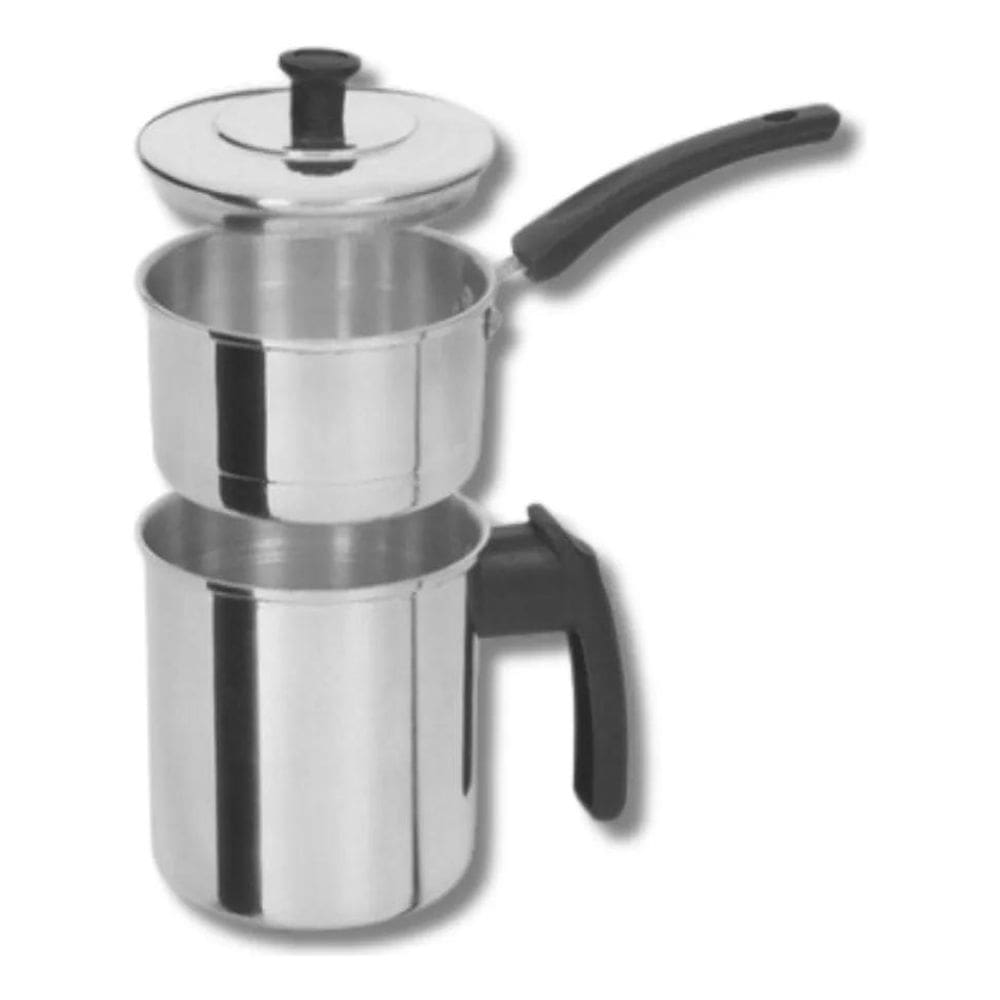 10X Cuscuzeiro Individual Mini Polido Nº 10 Fortlar Cor Alu