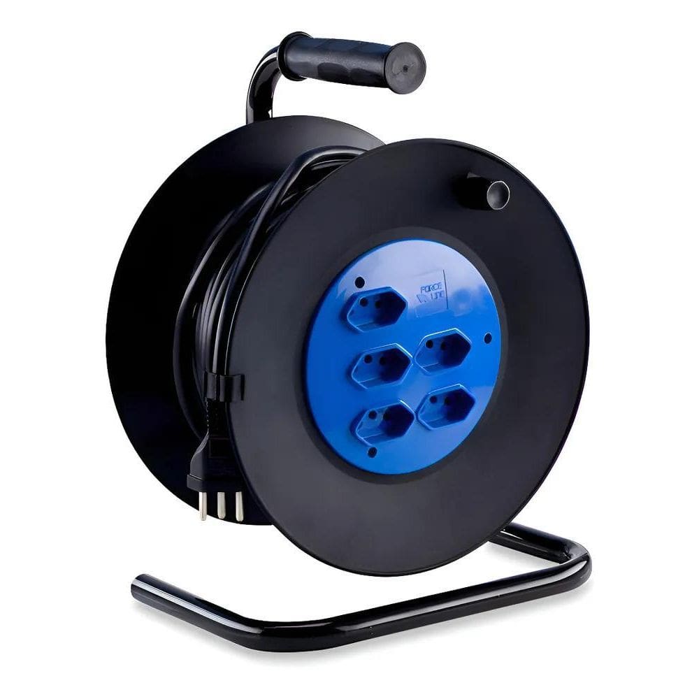 Extensão Tripolar Com Carretel 30 Metros 5 Tom Forceline