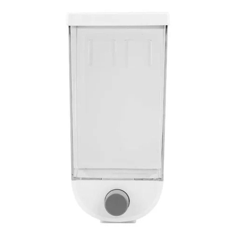 10X Dispenser Para Cereais Alimentos 1500Ml Clink Branco